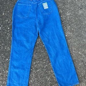 Women’s Wrangler MOM JEANS Classic Blue Jeans 30” Waist